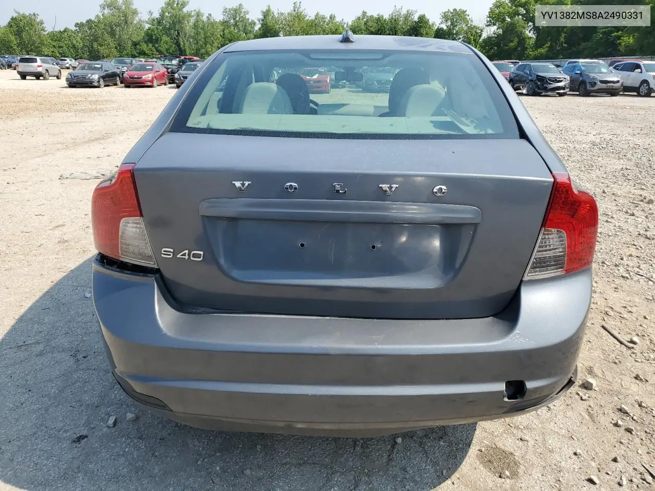 2010 Volvo S40 2.4I VIN: YV1382MS8A2490331 Lot: 60270855