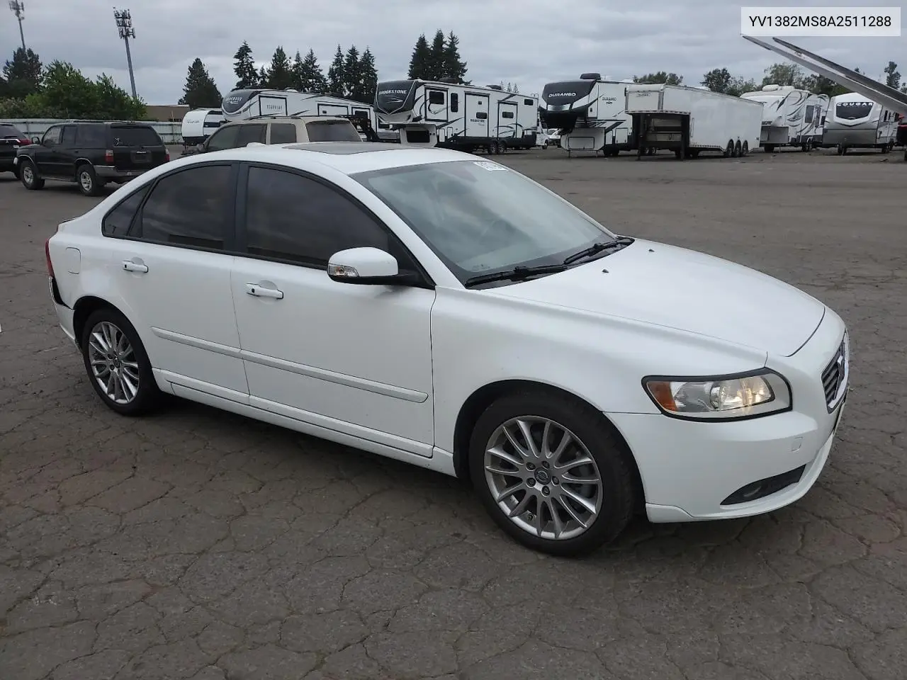 2010 Volvo S40 2.4I VIN: YV1382MS8A2511288 Lot: 61017465