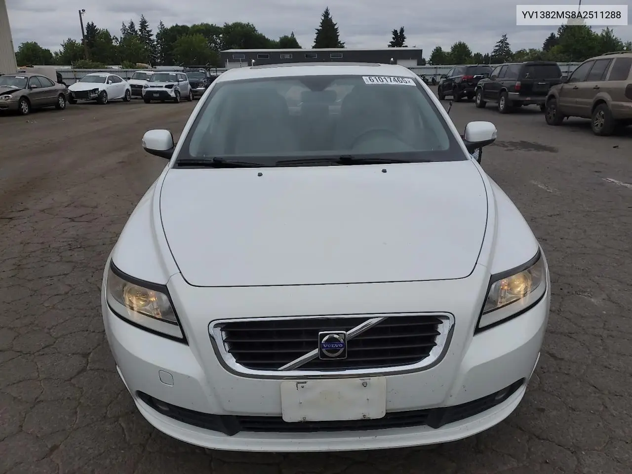 2010 Volvo S40 2.4I VIN: YV1382MS8A2511288 Lot: 61017465