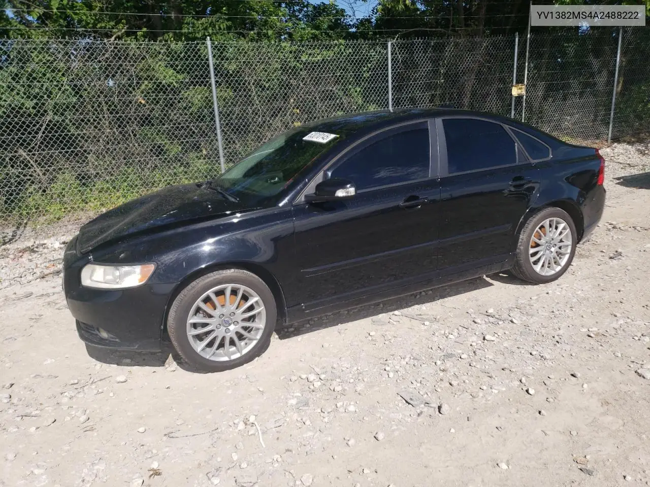 2010 Volvo S40 2.4I VIN: YV1382MS4A2488222 Lot: 63010145
