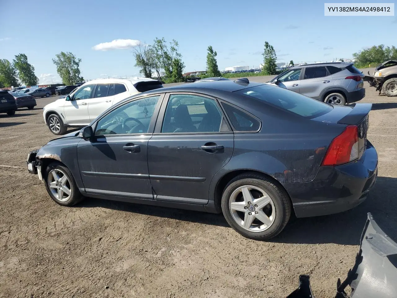 2010 Volvo S40 2.4I VIN: YV1382MS4A2498412 Lot: 63078105