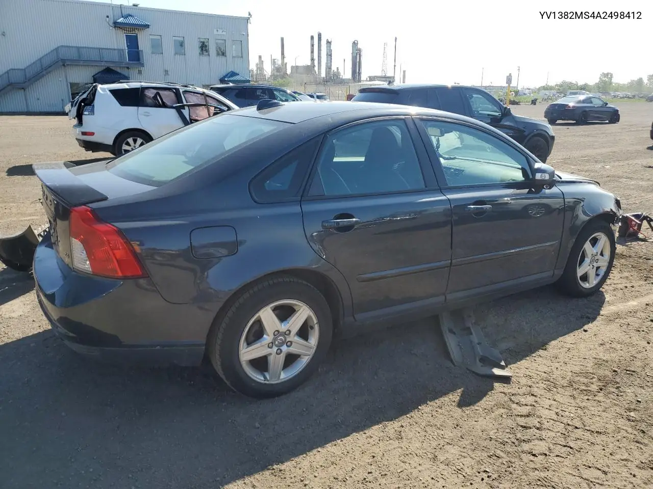 2010 Volvo S40 2.4I VIN: YV1382MS4A2498412 Lot: 63078105