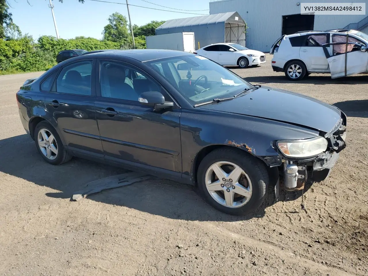 2010 Volvo S40 2.4I VIN: YV1382MS4A2498412 Lot: 63078105