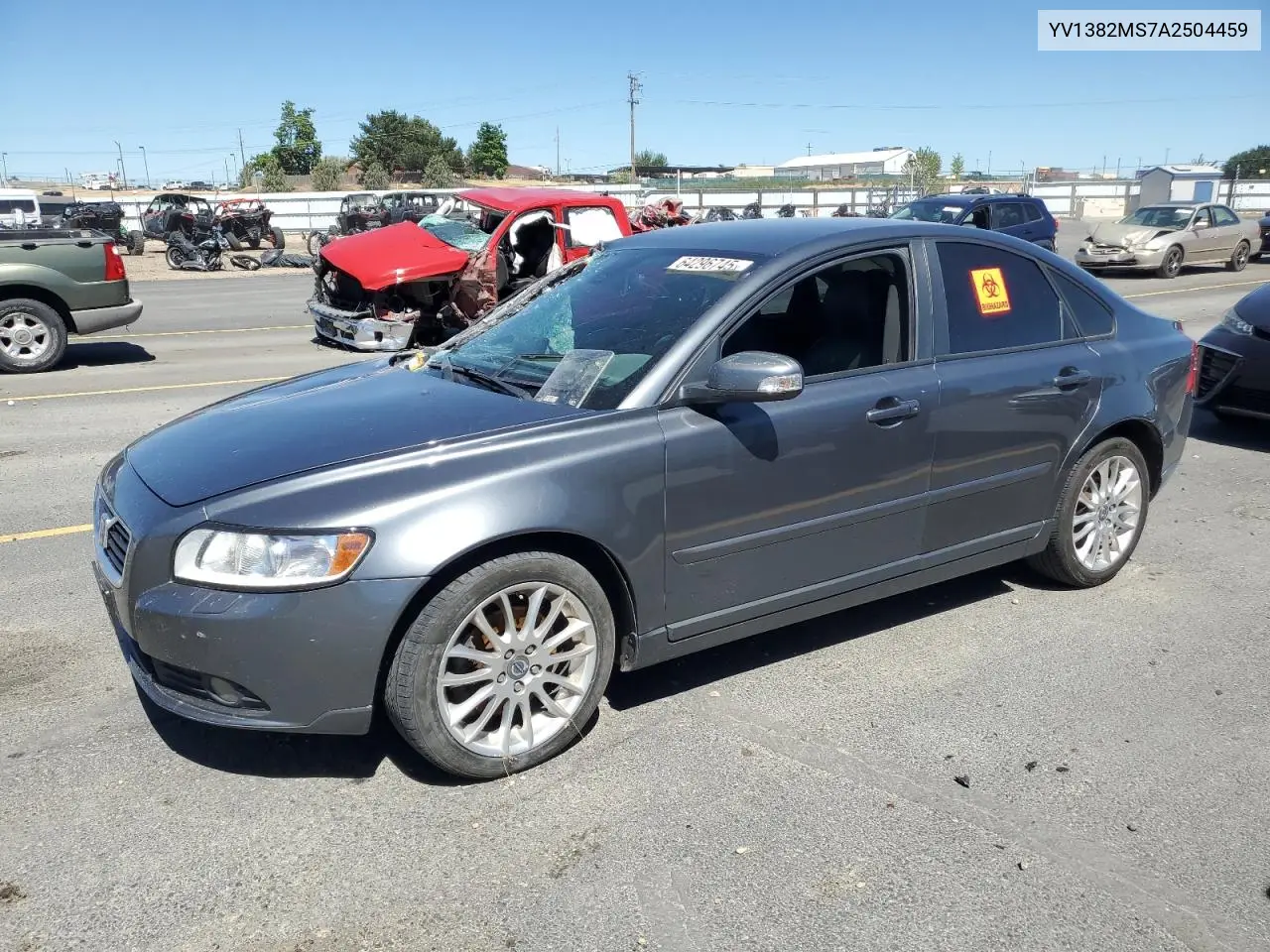 2010 Volvo S40 2.4I VIN: YV1382MS7A2504459 Lot: 64296745
