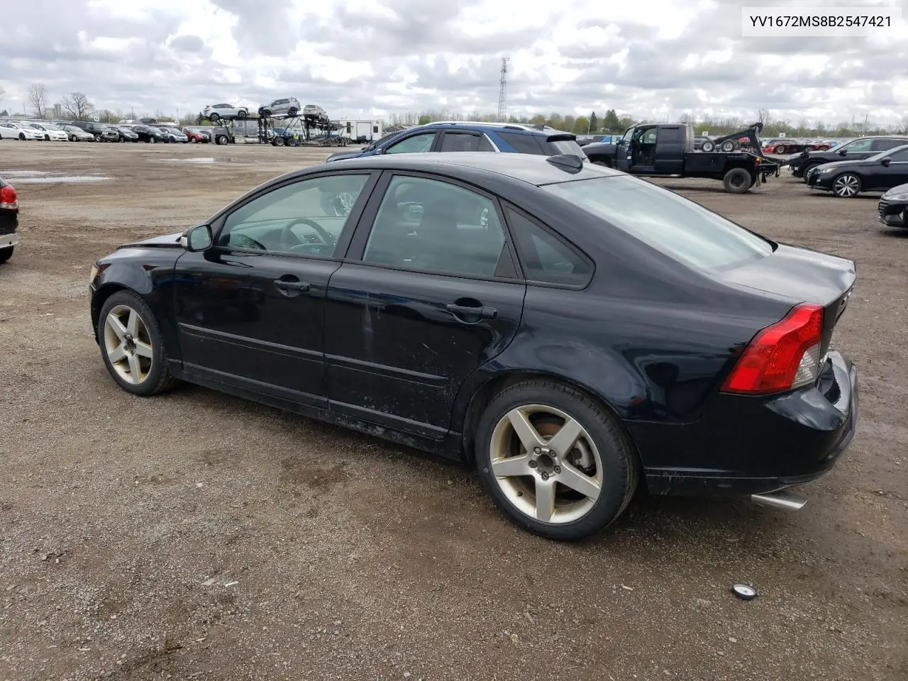 2011 Volvo S40 T5 VIN: YV1672MS8B2547421 Lot: 55911305