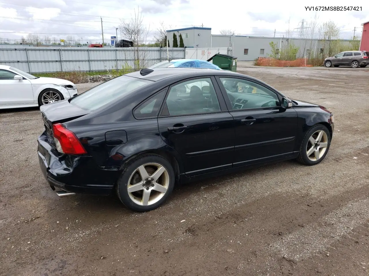 2011 Volvo S40 T5 VIN: YV1672MS8B2547421 Lot: 55911305