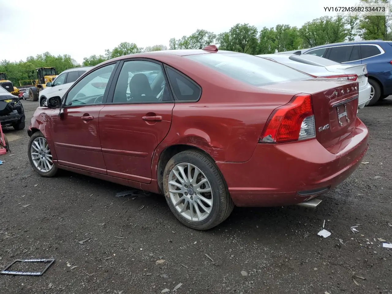 2011 Volvo S40 T5 VIN: YV1672MS6B2534473 Lot: 56592415