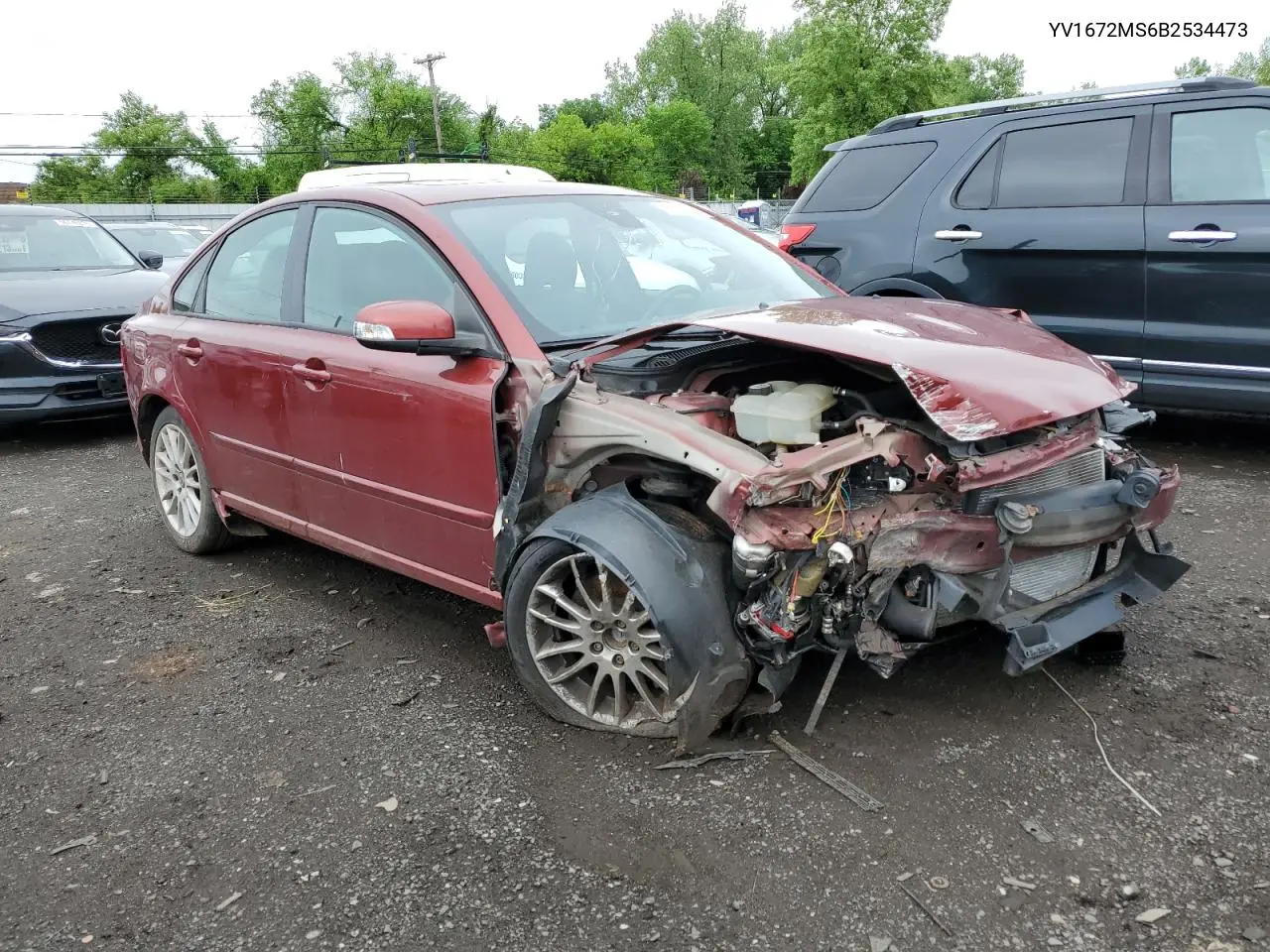 2011 Volvo S40 T5 VIN: YV1672MS6B2534473 Lot: 56592415