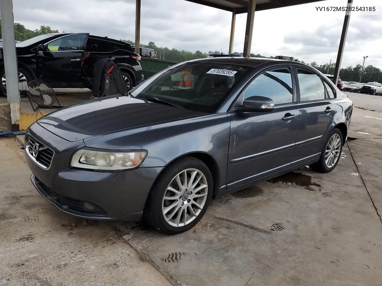 2011 Volvo S40 T5 VIN: YV1672MS2B2543185 Lot: 57039285