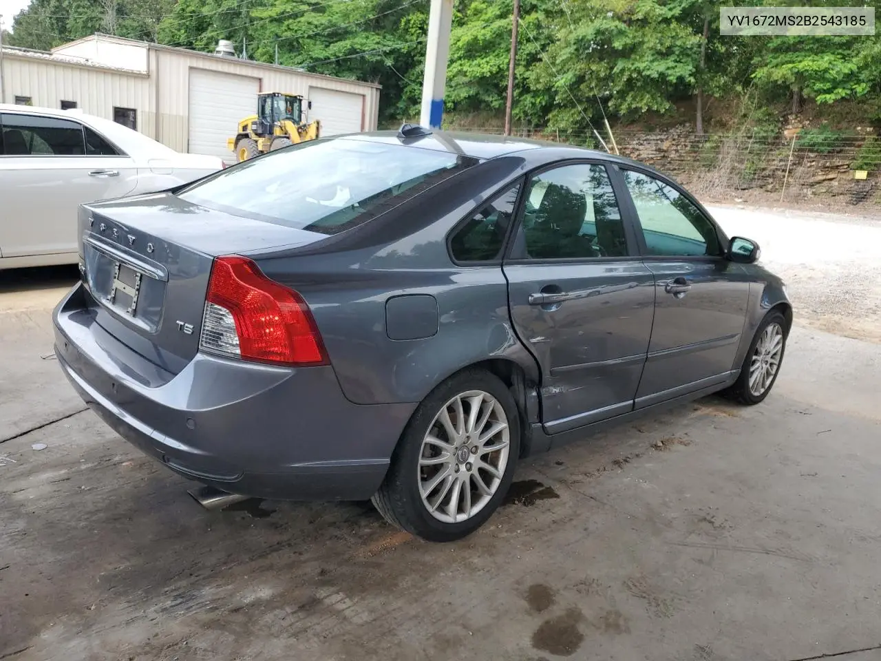2011 Volvo S40 T5 VIN: YV1672MS2B2543185 Lot: 57039285