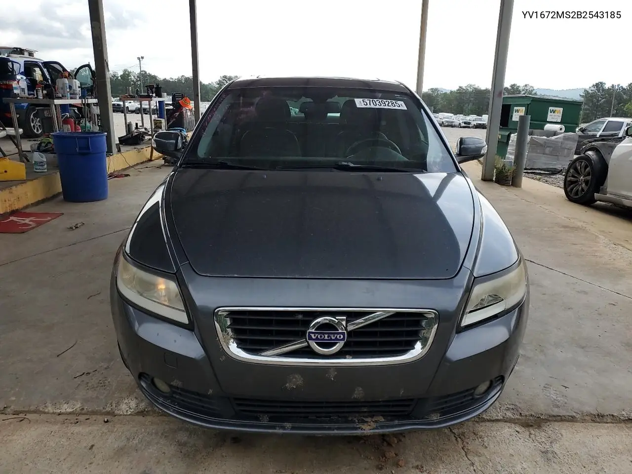 2011 Volvo S40 T5 VIN: YV1672MS2B2543185 Lot: 57039285