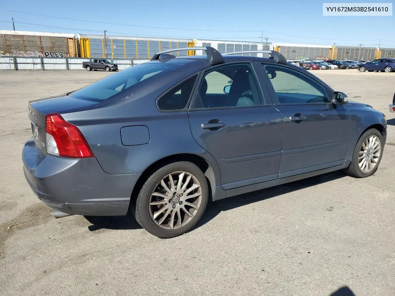2011 Volvo S40 T5 VIN: YV1672MS3B2541610 Lot: 57357285