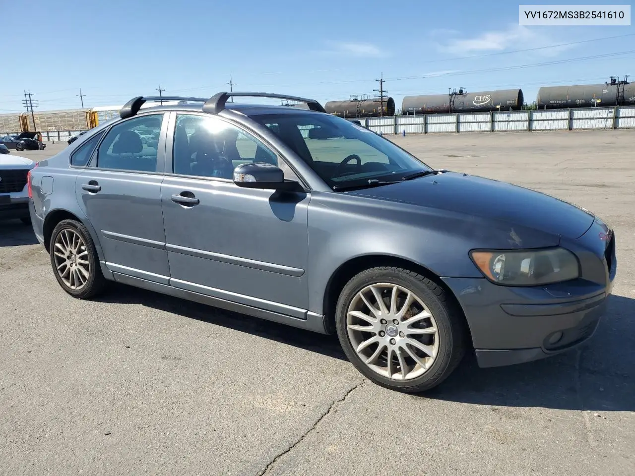 2011 Volvo S40 T5 VIN: YV1672MS3B2541610 Lot: 57357285