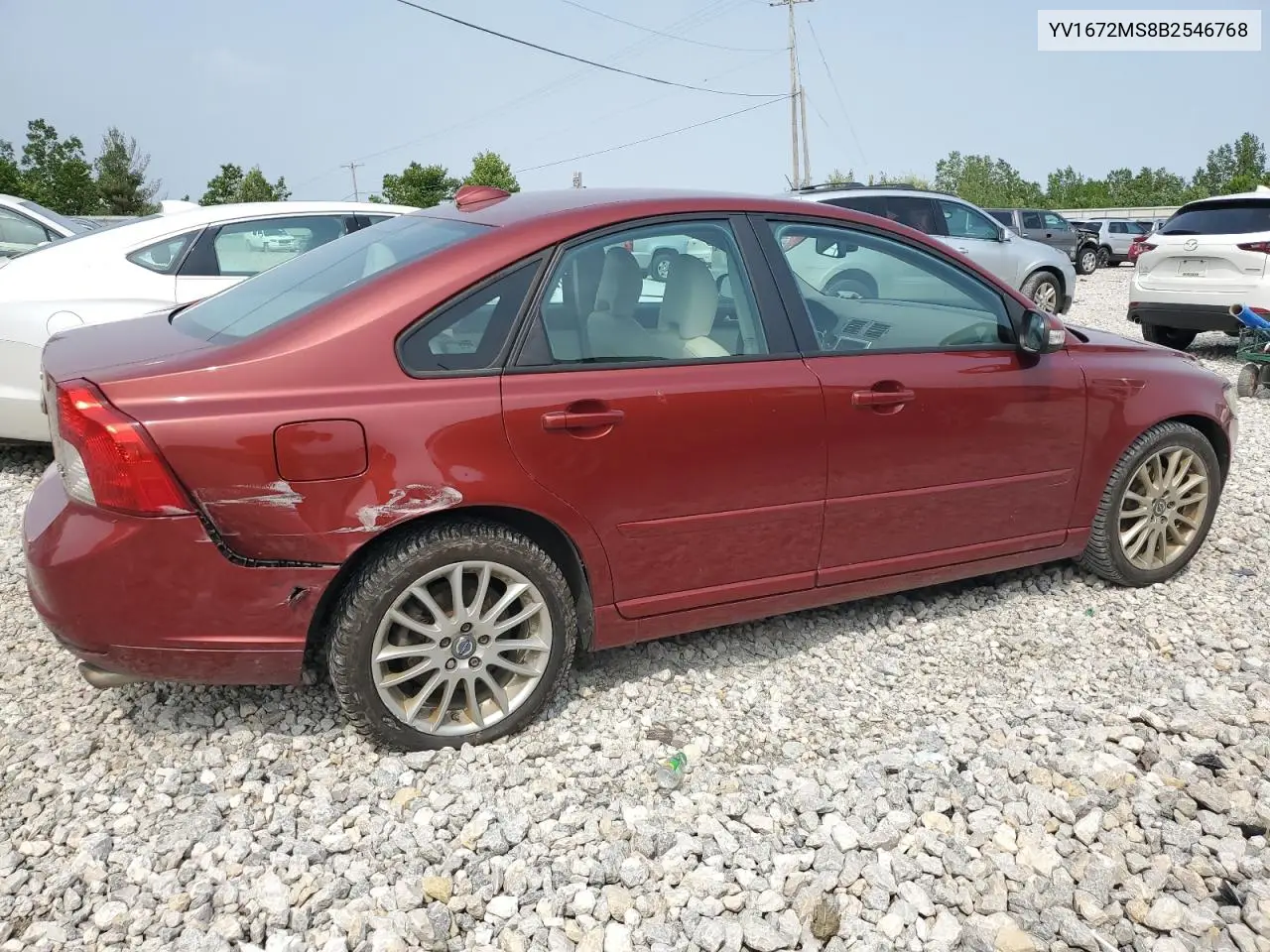 2011 Volvo S40 T5 VIN: YV1672MS8B2546768 Lot: 60633205
