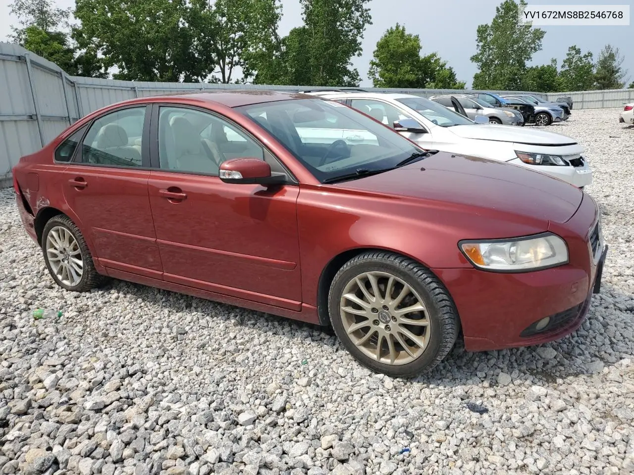 2011 Volvo S40 T5 VIN: YV1672MS8B2546768 Lot: 60633205