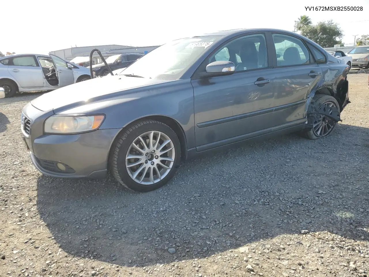 2011 Volvo S40 T5 VIN: YV1672MSXB2550028 Lot: 61965375