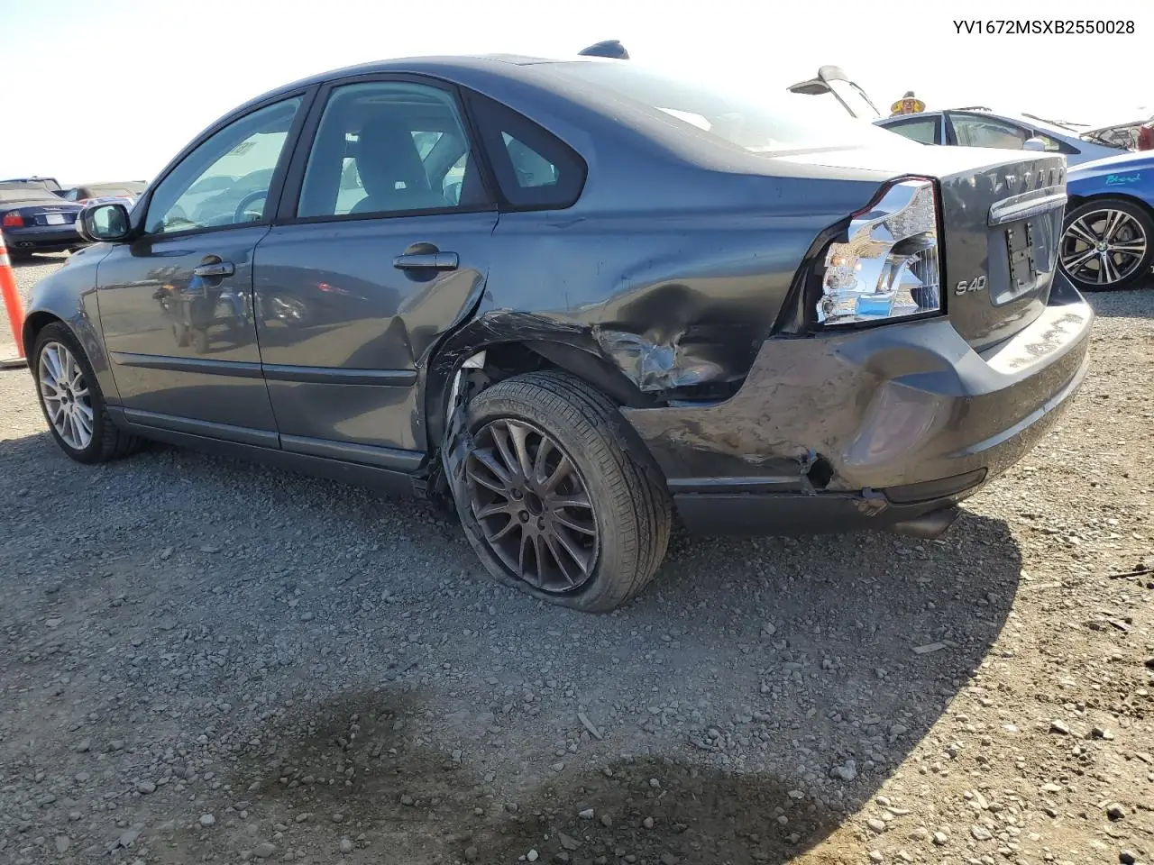 2011 Volvo S40 T5 VIN: YV1672MSXB2550028 Lot: 61965375