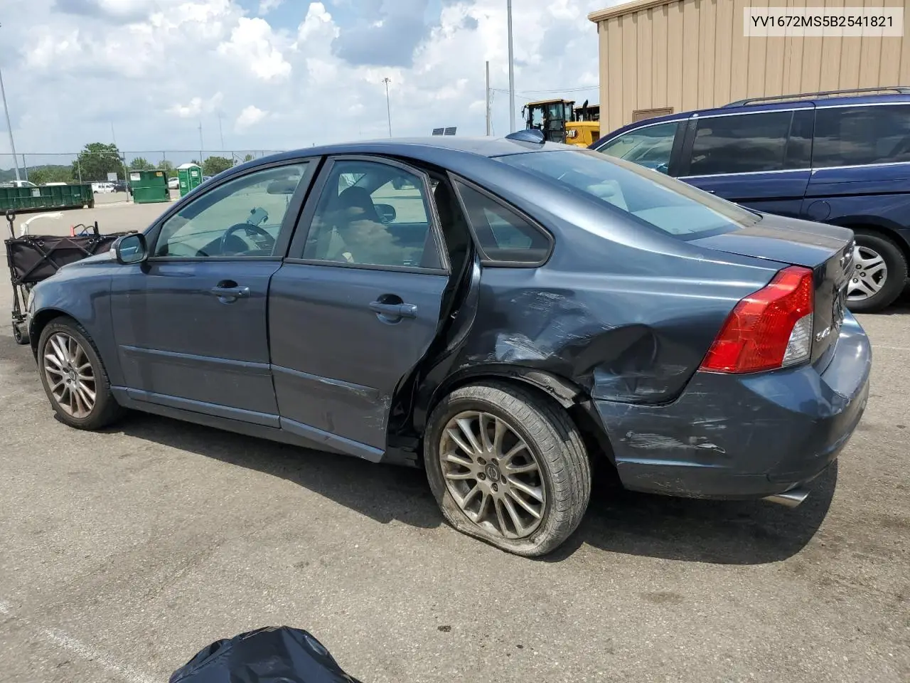 2011 Volvo S40 T5 VIN: YV1672MS5B2541821 Lot: 62100795