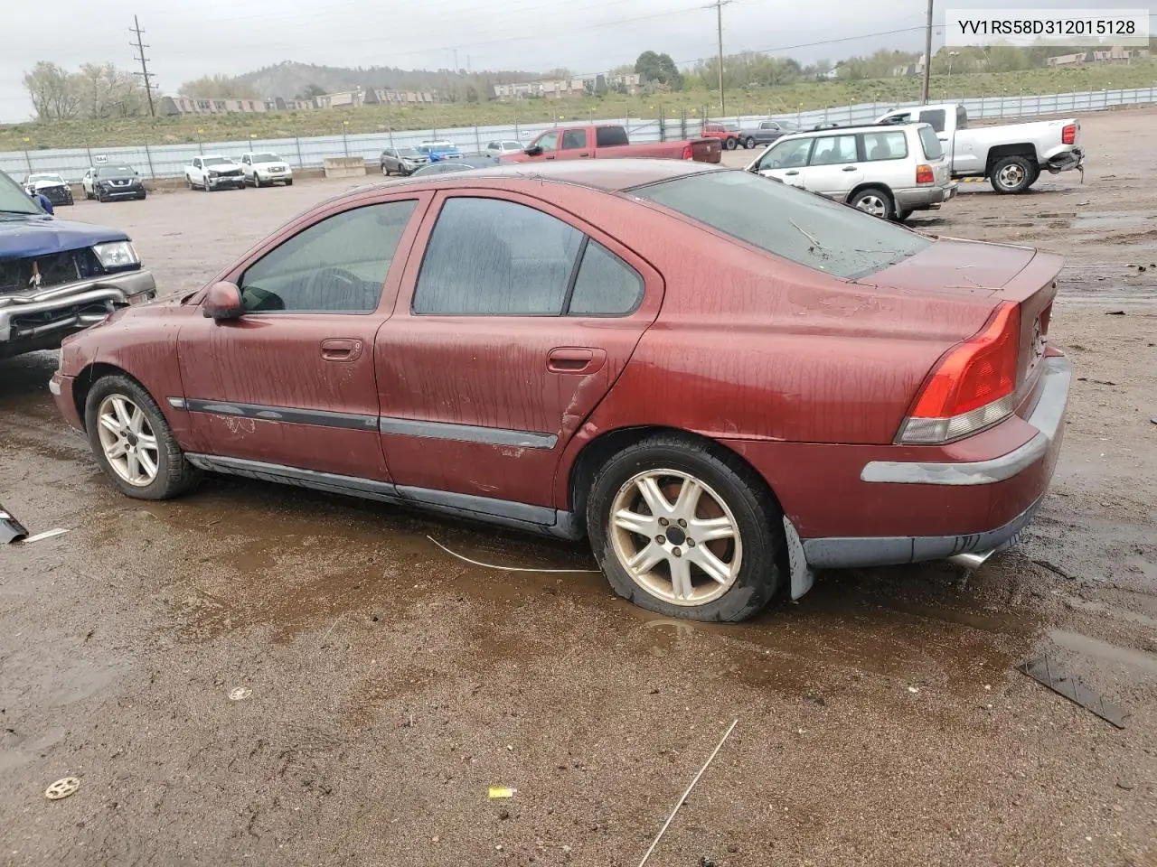 2001 Volvo S60 2.4T VIN: YV1RS58D312015128 Lot: 55784165