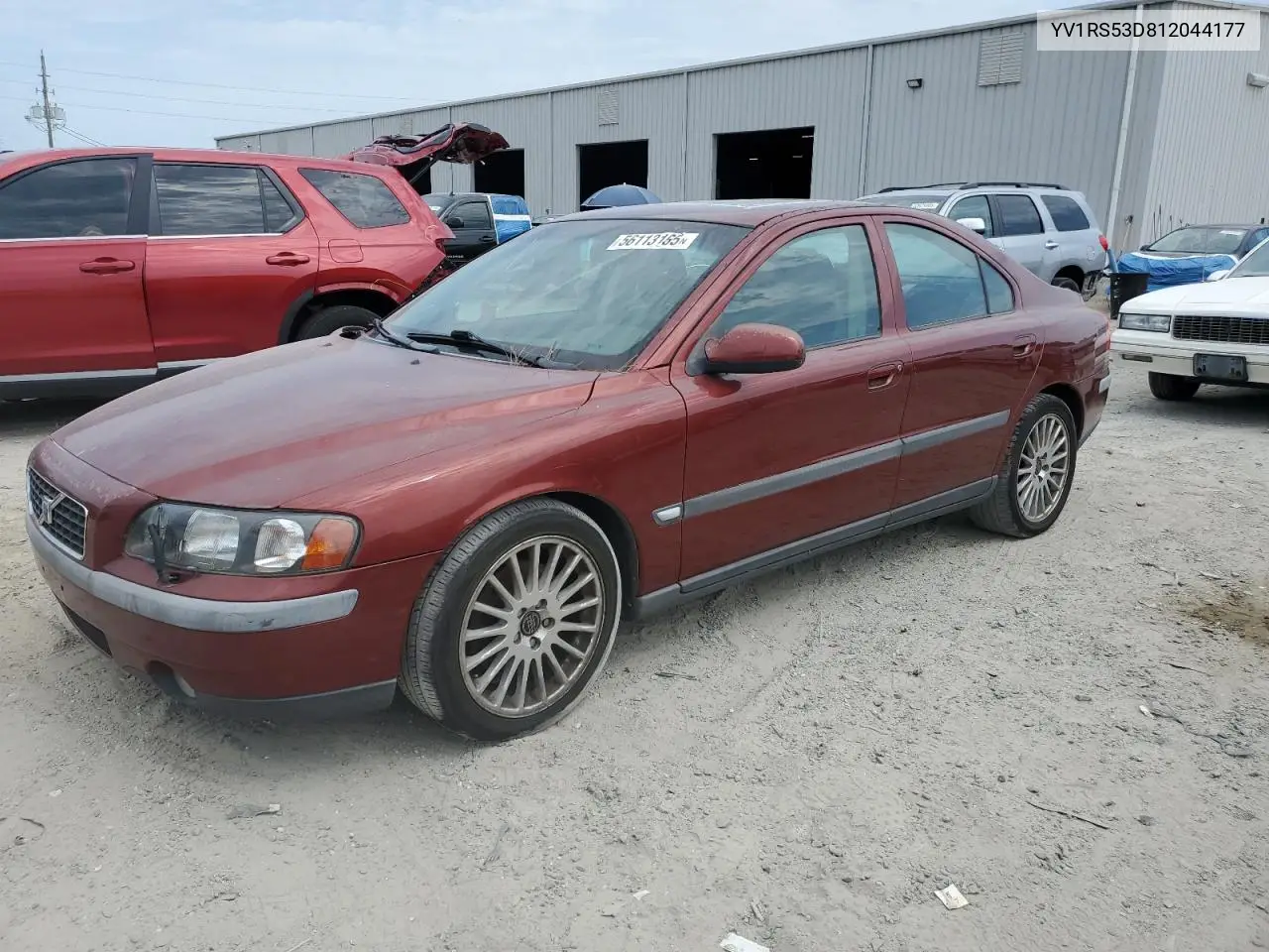 2001 Volvo S60 T5 VIN: YV1RS53D812044177 Lot: 56113165