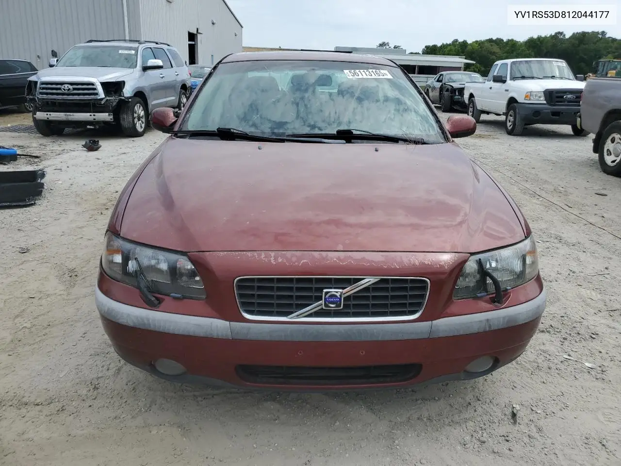 2001 Volvo S60 T5 VIN: YV1RS53D812044177 Lot: 56113165