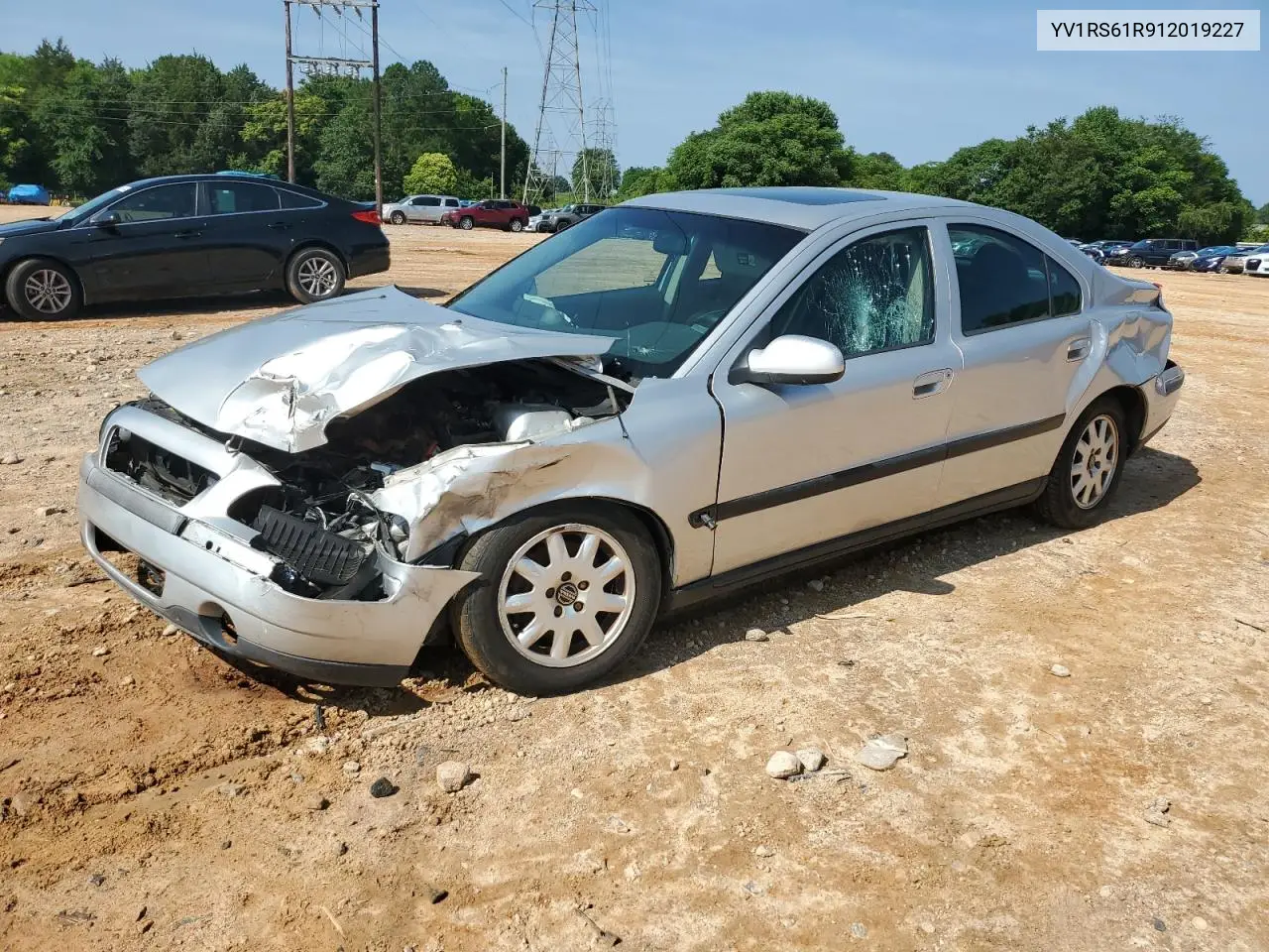 2001 Volvo S60 VIN: YV1RS61R912019227 Lot: 59988305
