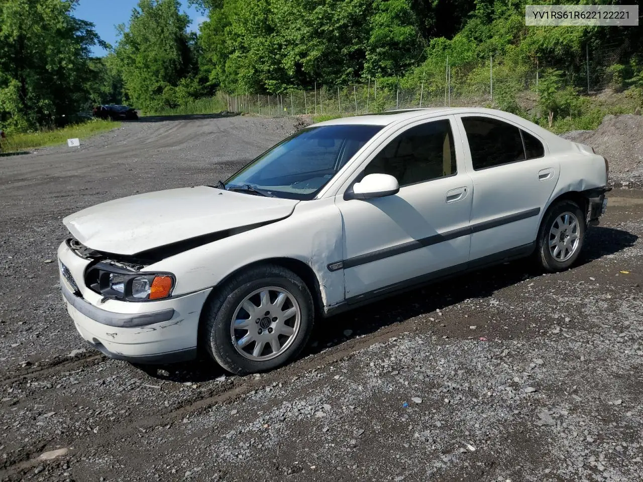 2002 Volvo S60 VIN: YV1RS61R622122221 Lot: 61581105