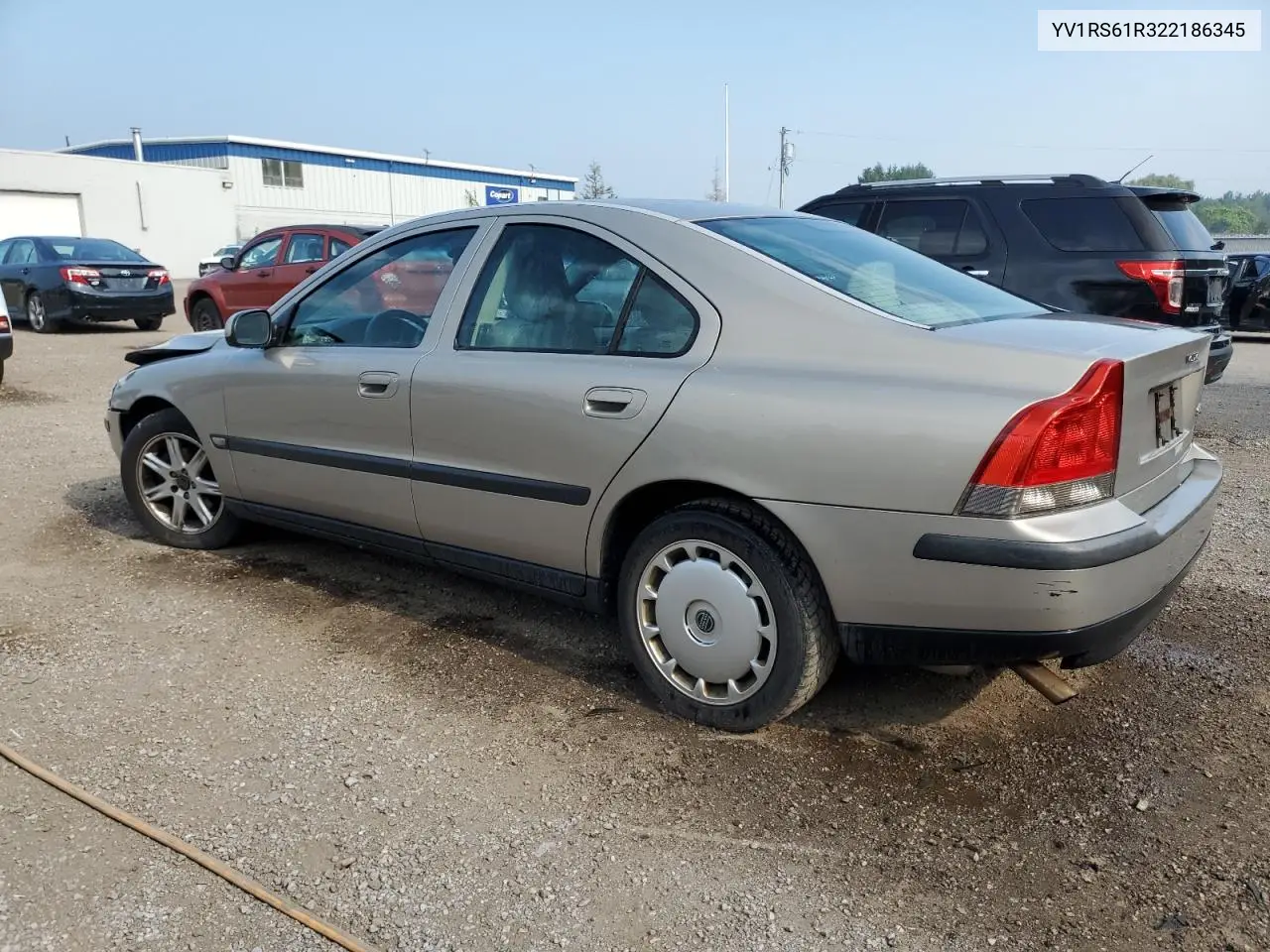 2002 Volvo S60 VIN: YV1RS61R322186345 Lot: 64476935