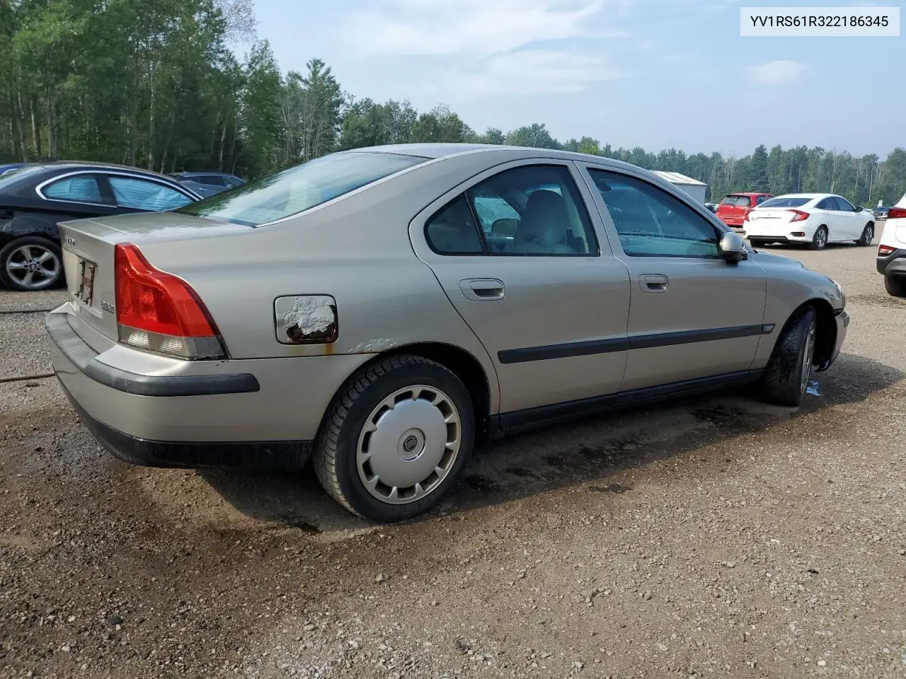 2002 Volvo S60 VIN: YV1RS61R322186345 Lot: 64476935