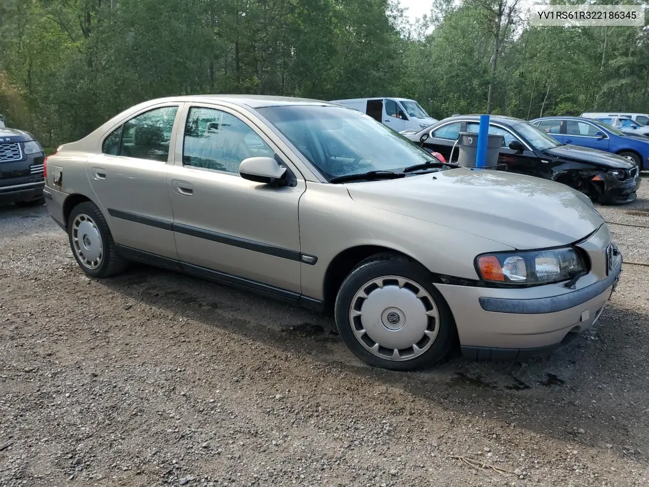 2002 Volvo S60 VIN: YV1RS61R322186345 Lot: 64476935