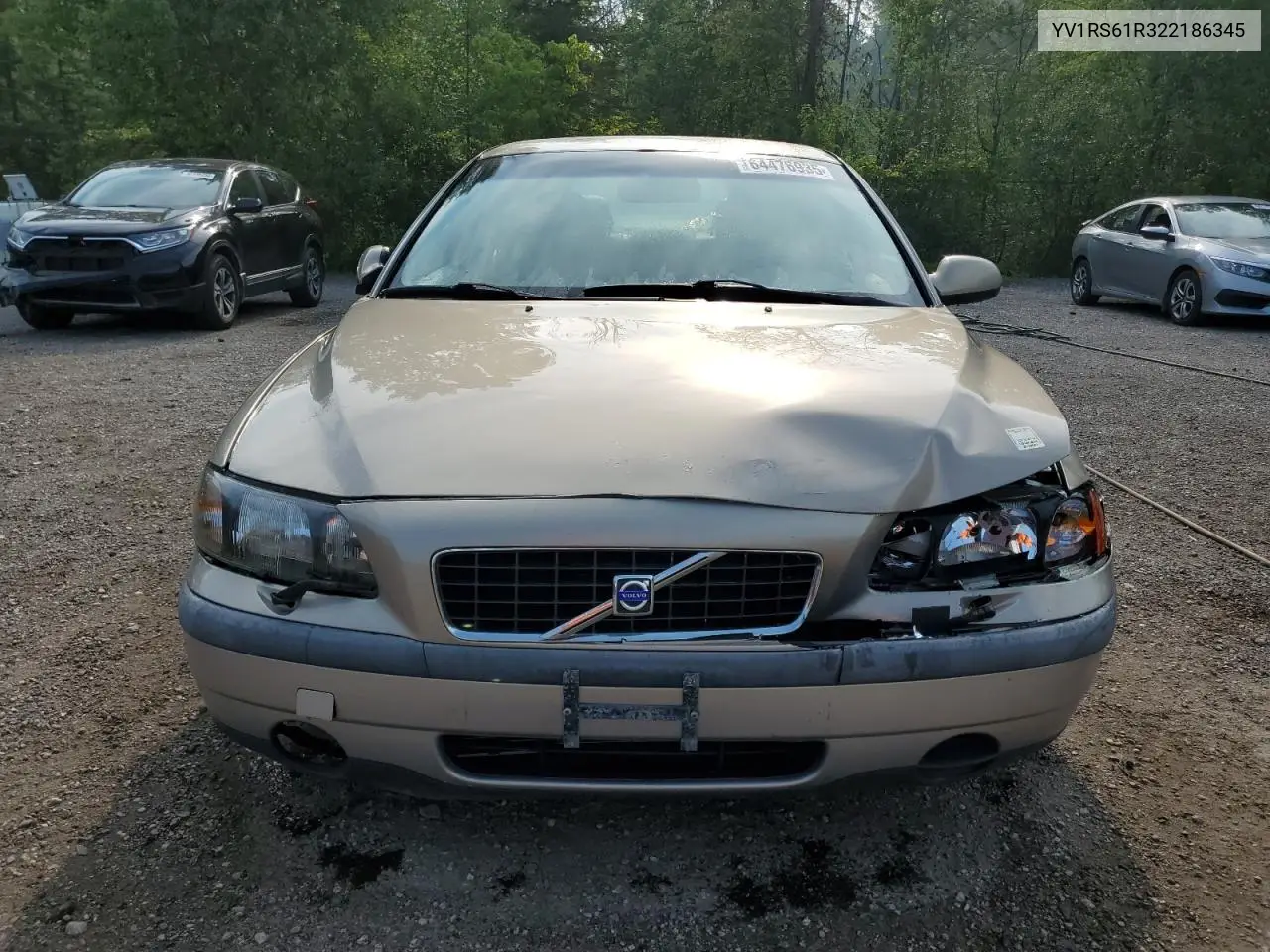 2002 Volvo S60 VIN: YV1RS61R322186345 Lot: 64476935