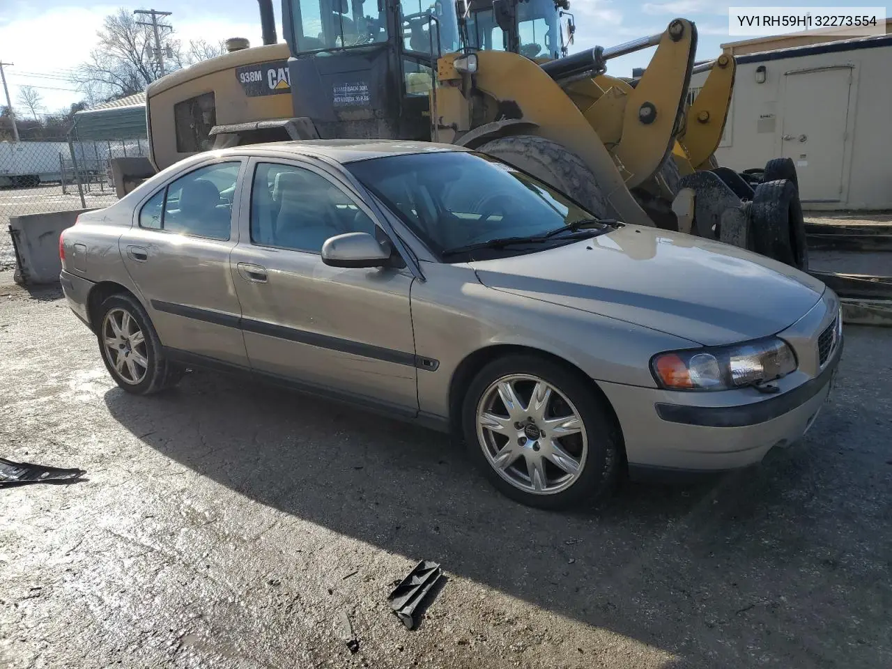 2003 Volvo S60 2.5T VIN: YV1RH59H132273554 Lot: 43075585