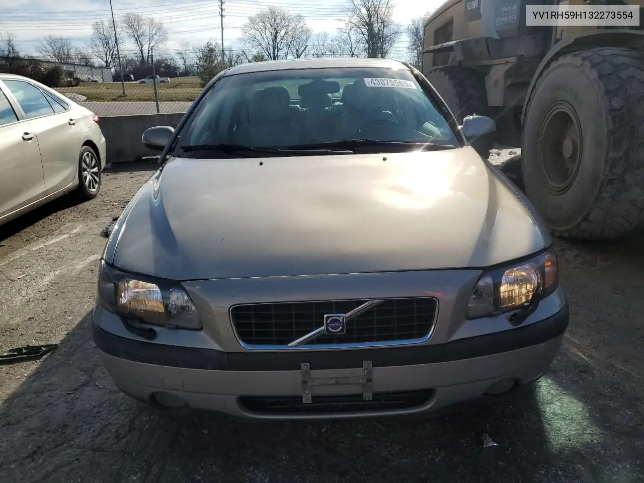 2003 Volvo S60 2.5T VIN: YV1RH59H132273554 Lot: 43075585