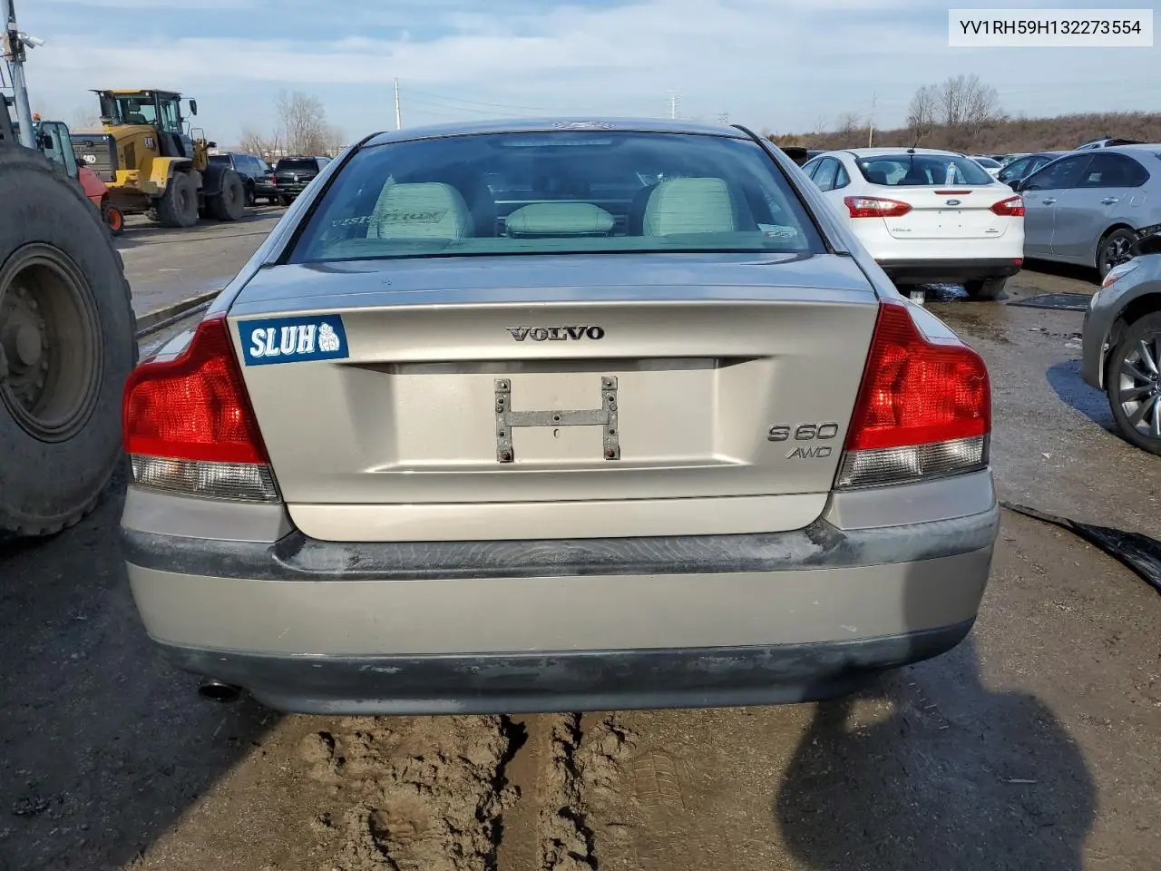 2003 Volvo S60 2.5T VIN: YV1RH59H132273554 Lot: 43075585