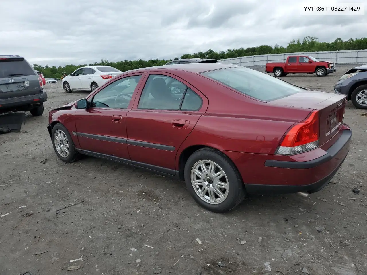 2003 Volvo S60 VIN: YV1RS61T032271429 Lot: 56288525