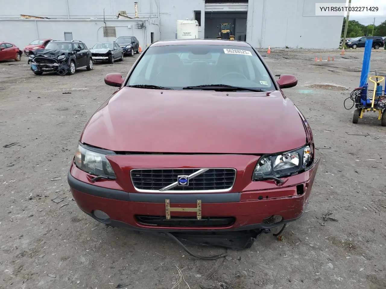 2003 Volvo S60 VIN: YV1RS61T032271429 Lot: 56288525