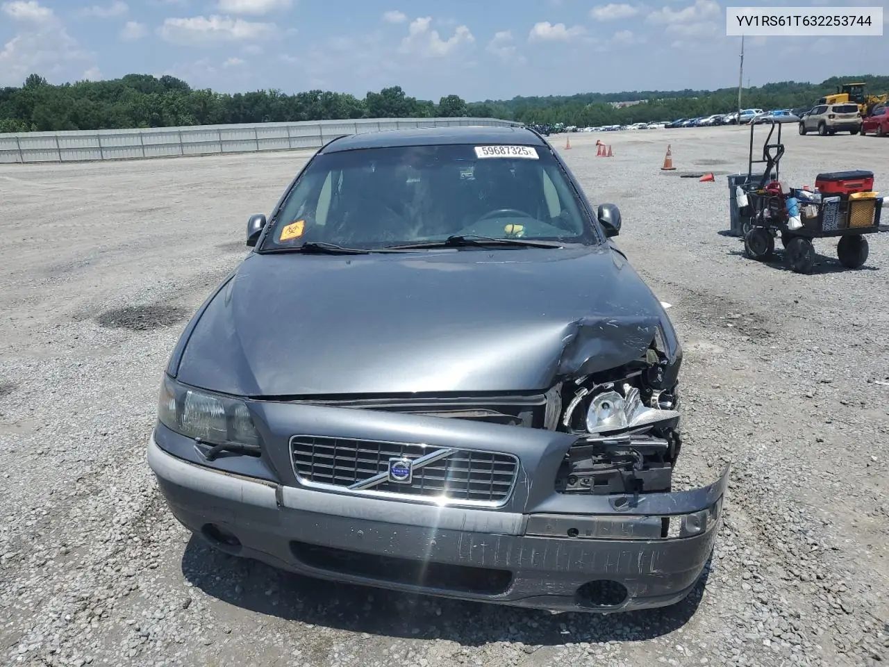 2003 Volvo S60 VIN: YV1RS61T632253744 Lot: 59687325