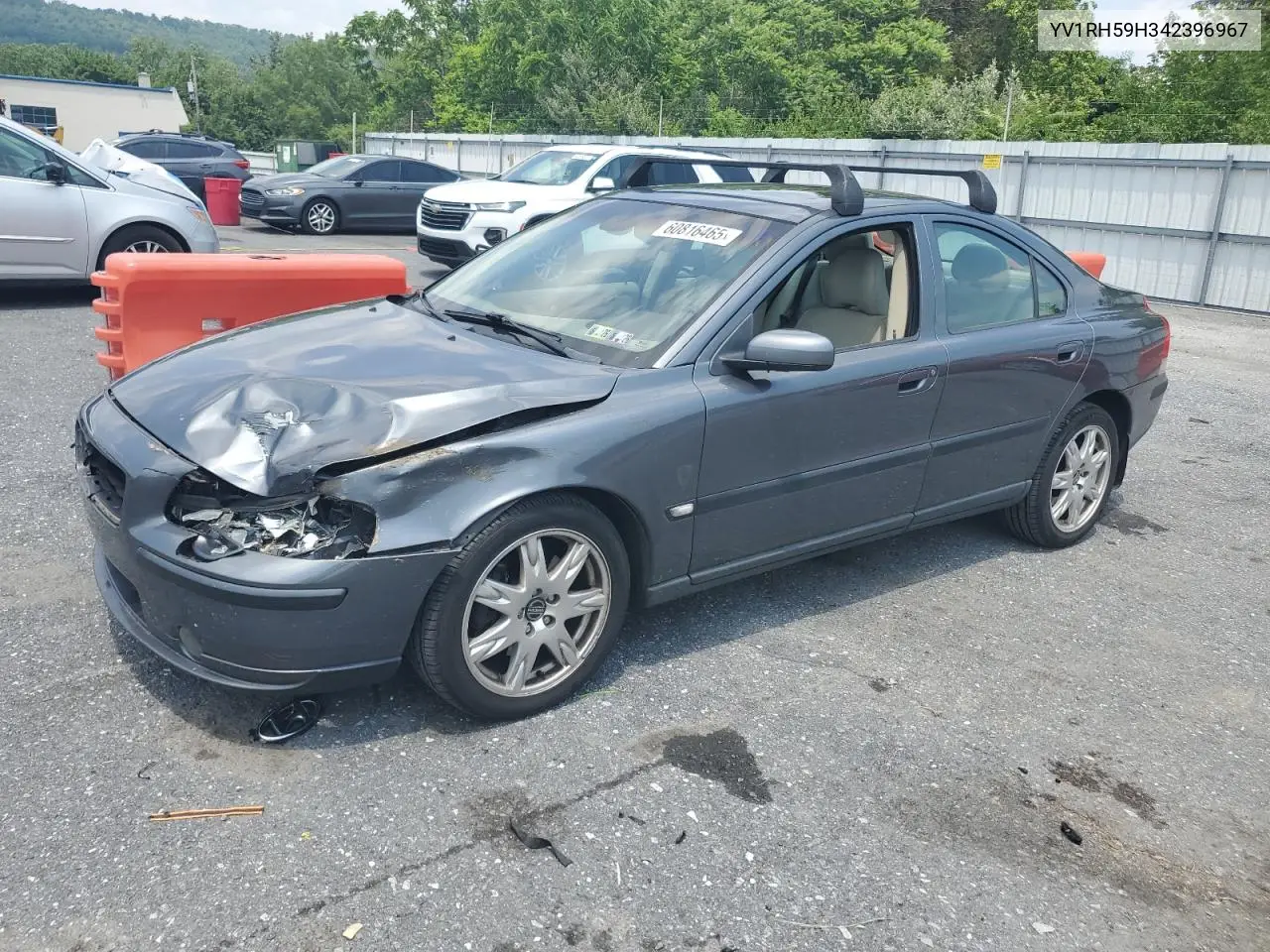 2004 Volvo S60 2.5T VIN: YV1RH59H342396967 Lot: 60816465
