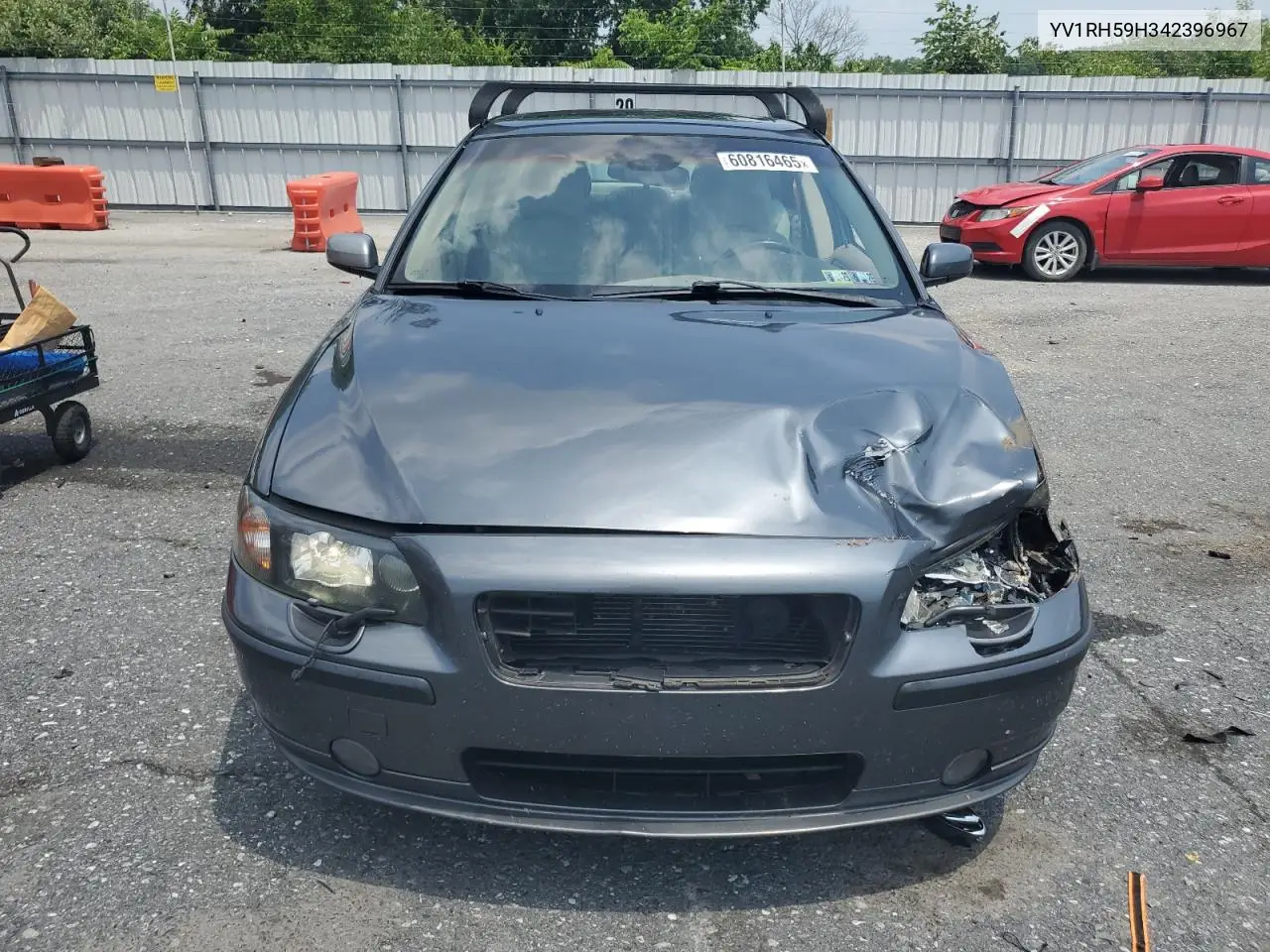 2004 Volvo S60 2.5T VIN: YV1RH59H342396967 Lot: 60816465
