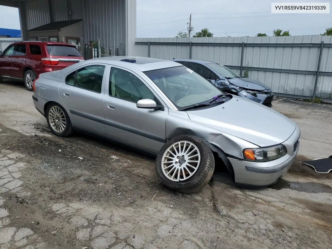 2004 Volvo S60 2.5T VIN: YV1RS59V842319339 Lot: 61177875