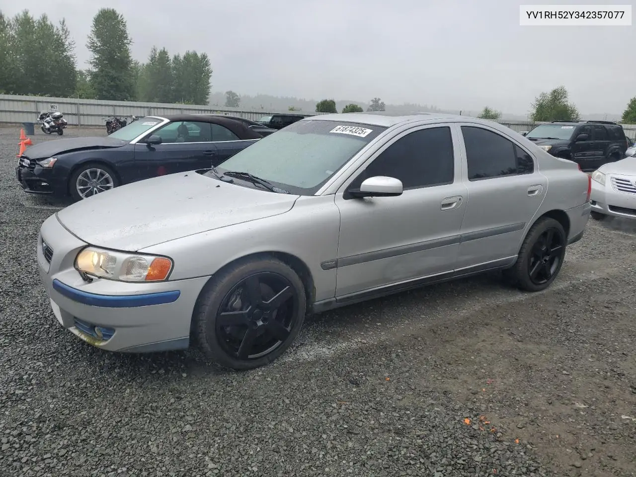 2004 Volvo S60 R VIN: YV1RH52Y342357077 Lot: 61874325