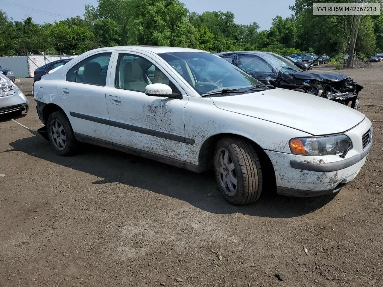 2004 Volvo S60 2.5T VIN: YV1RH59H442367218 Lot: 62094495