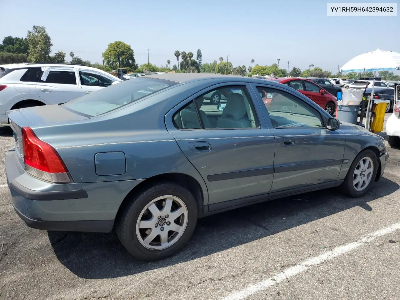 2004 Volvo S60 2.5T VIN: YV1RH59H642394632 Lot: 62356005