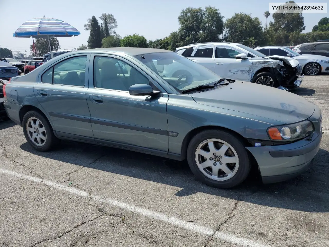 2004 Volvo S60 2.5T VIN: YV1RH59H642394632 Lot: 62356005