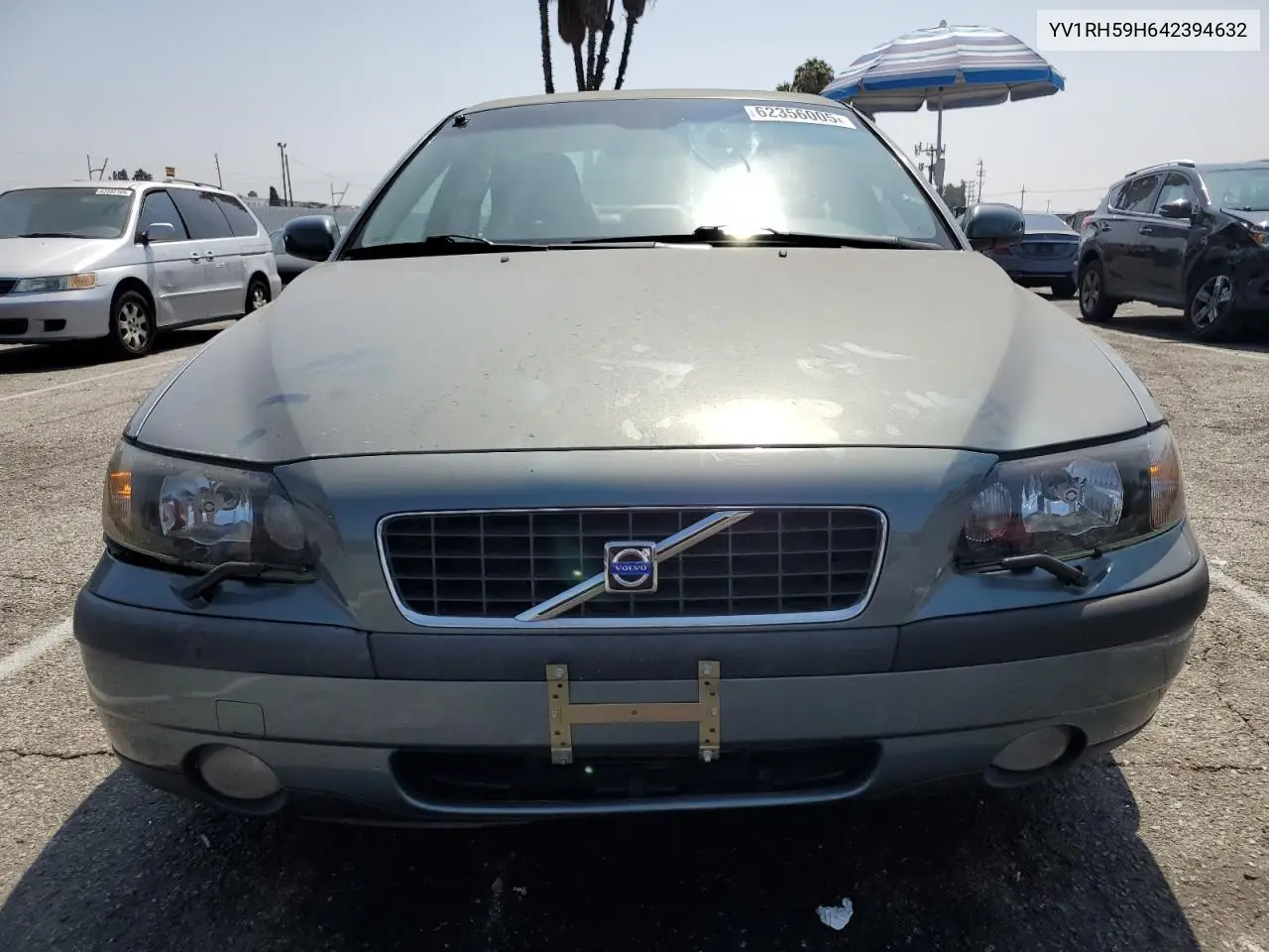 2004 Volvo S60 2.5T VIN: YV1RH59H642394632 Lot: 62356005