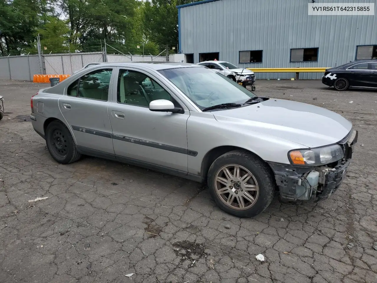 2004 Volvo S60 VIN: YV1RS61T642315855 Lot: 62526535