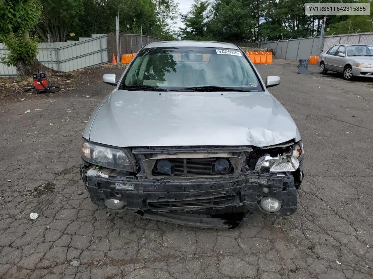 2004 Volvo S60 VIN: YV1RS61T642315855 Lot: 62526535