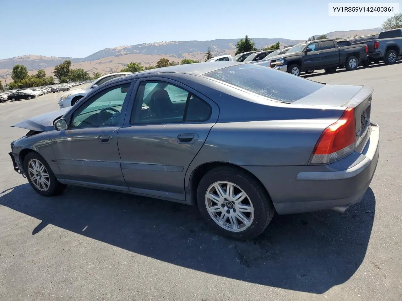 2004 Volvo S60 2.5T VIN: YV1RS59V142400361 Lot: 64140485