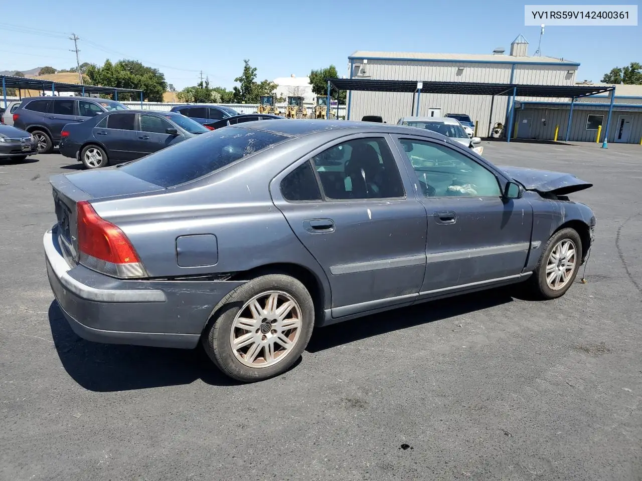 2004 Volvo S60 2.5T VIN: YV1RS59V142400361 Lot: 64140485