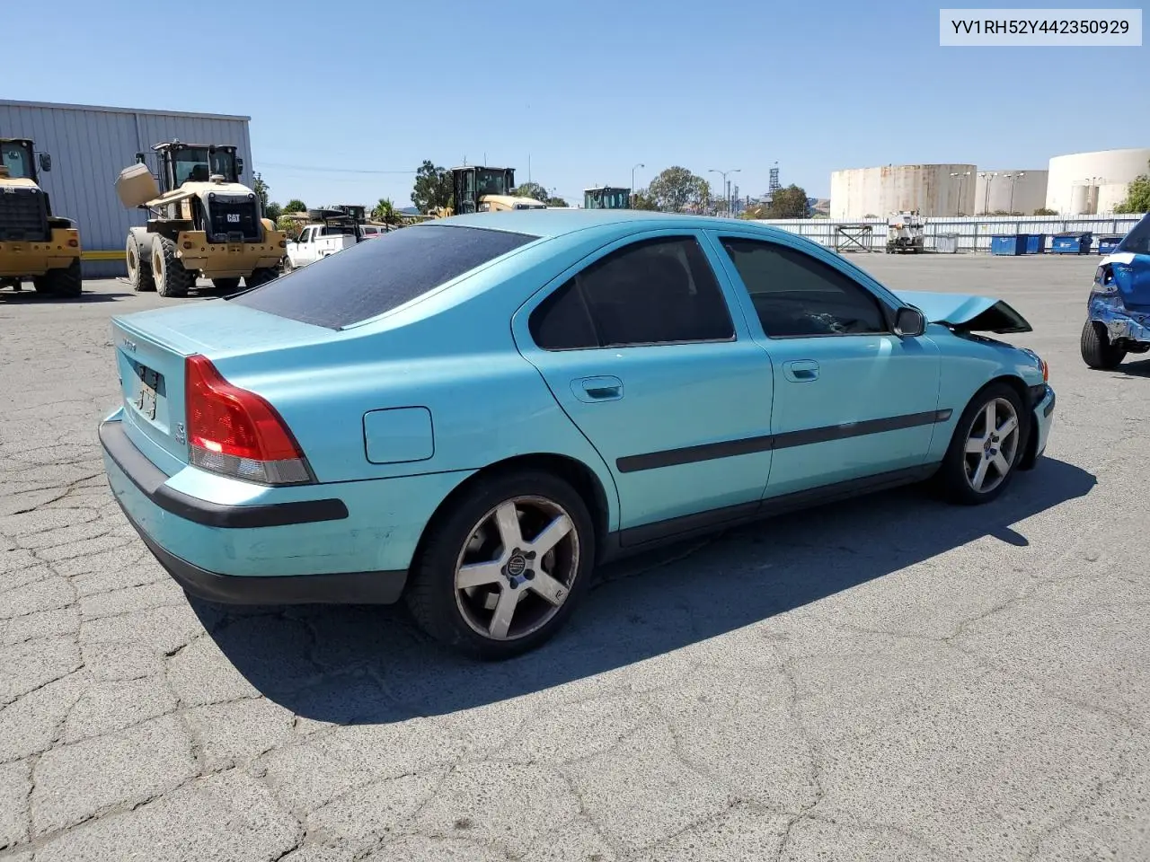 2004 Volvo S60 R VIN: YV1RH52Y442350929 Lot: 64719405
